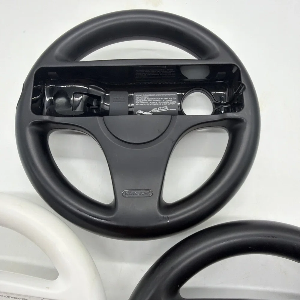 3 Genuine OEM‎ Mario Kart Racing Steering Wheel - Nintendo Wii - Game Controller
